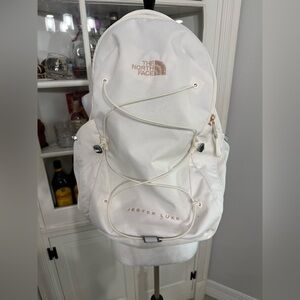 The North Face Cream Jester Luxe Backpack
